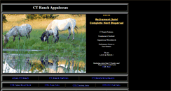 Desktop Screenshot of ctranchappaloosas.com